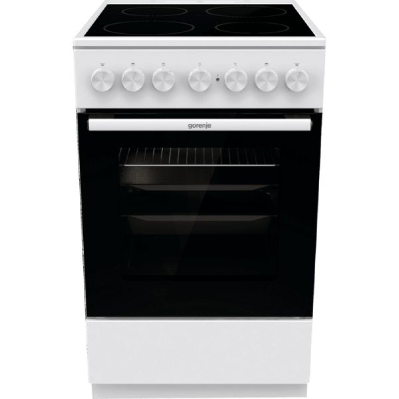 Cooker (electric) Gorenje GEC5A41WG, White, Ceramic
