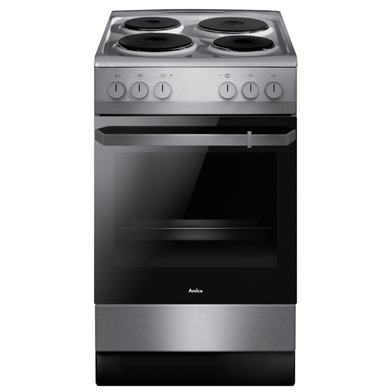 Плита (ток) AMICA 508EE2.30EEPF(C) , 4 тока , INOX